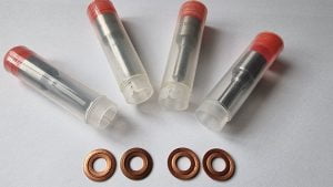 injector nozzles with seals