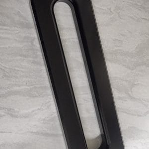 BLACK Aluminium Hawse, Fairead for synthetic rope